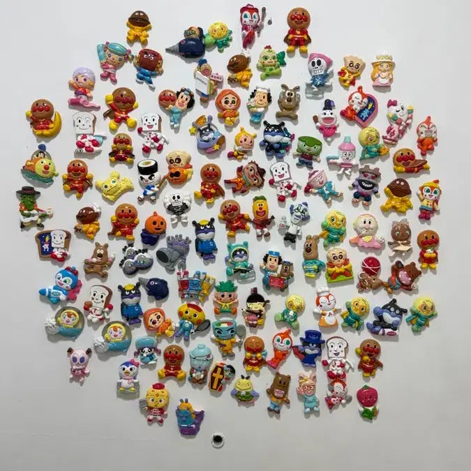 [BUNJANG] Vintage Anpanman Magnets - Various Characters / 고전 호빵맨 마그넷 자석 세균맨 짤랑이 딸랑이 치즈 카레 메론 빵