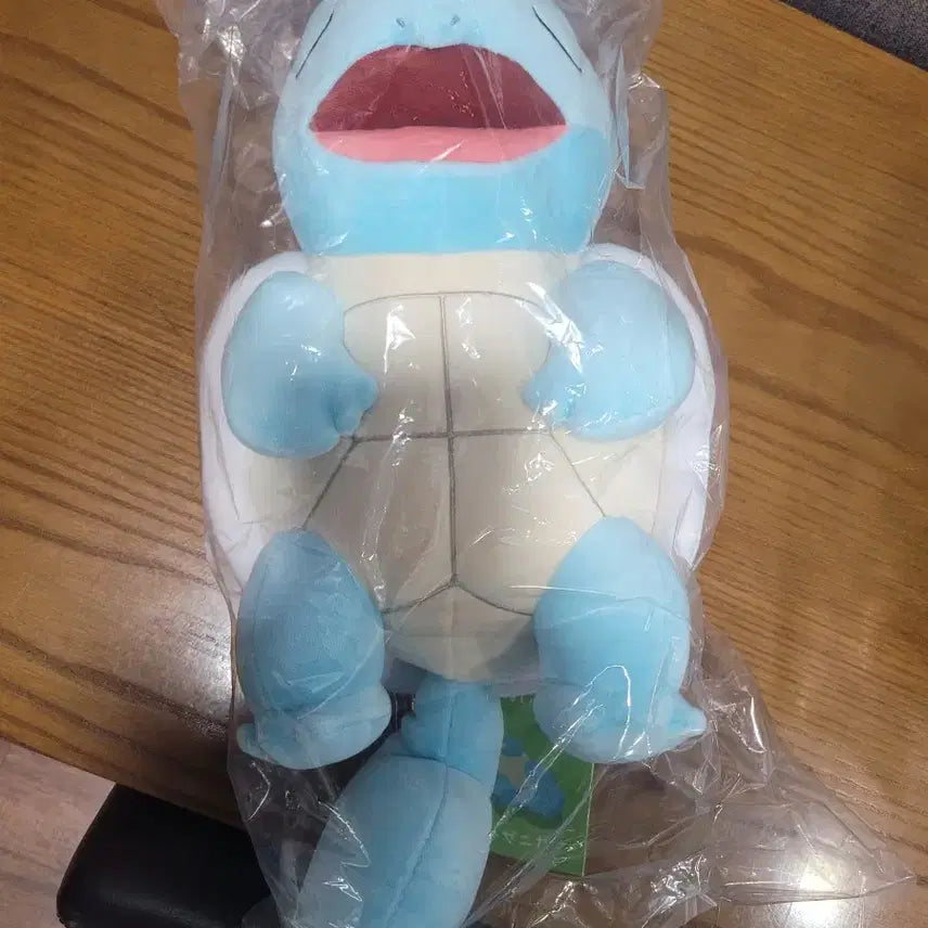 [BUNJANG] Pokemon Squirtle Sleeping Plush / 포켓몬스터 꼬부기 포켓몬 슬립 잠자는 인형 말랑 누이구루미 포케센 일포센 굿즈 누이 봉제인형 포슬립 잘자요
