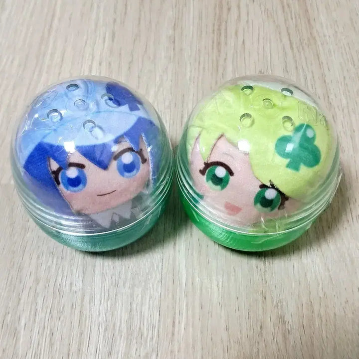 [BUNJANG] Character Transformation (Kekkaishi) Gacha Plush Doll Bundle (Miki &amp; Sue) - Sealed / 캐릭캐릭체인지 캐캐체 가챠 누이 인형 일괄 미개봉 미키 스우