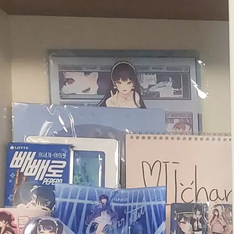 [BUNJANG] 2ZETCHAM Woori Vrchn Signed Calendar / 이세계아이돌 비챤 두찜 친필싸인 달력