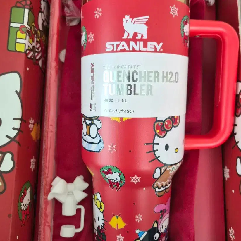 [BUNJANG] Hello Kitty Stanley Quencher H2.0 Tumbler / 헬로키티 스탠리 퀜처 H2.0 텀블러