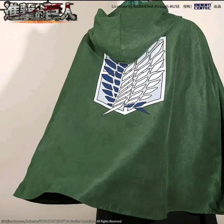 [BUNJANG] Attack on Titan Survey Corps Official Licensed Cloak Poncho Cape / 진격의거인 조사병단 공식 라이센스 망토 판초 케이프