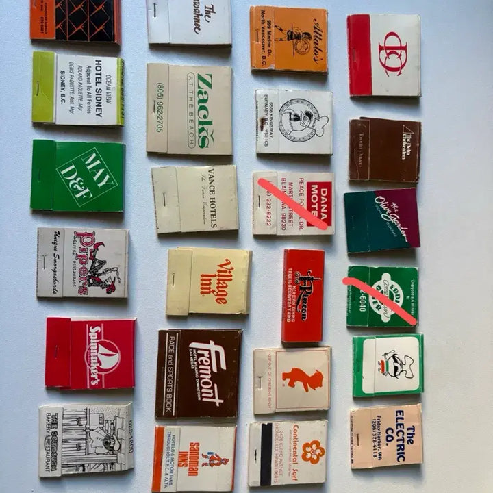 [BUNJANG] Vintage American Matchbox Collection / 빈티지 미국 성냥