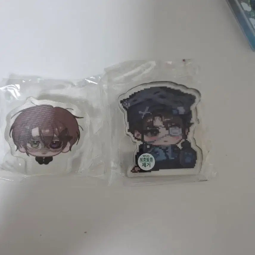 [BUNJANG] Gaedam Chulgeun Baeksaheon Acrylic Colotot Set / 괴담출근 백사헌 아크릴 코롯토 2종 일괄판매