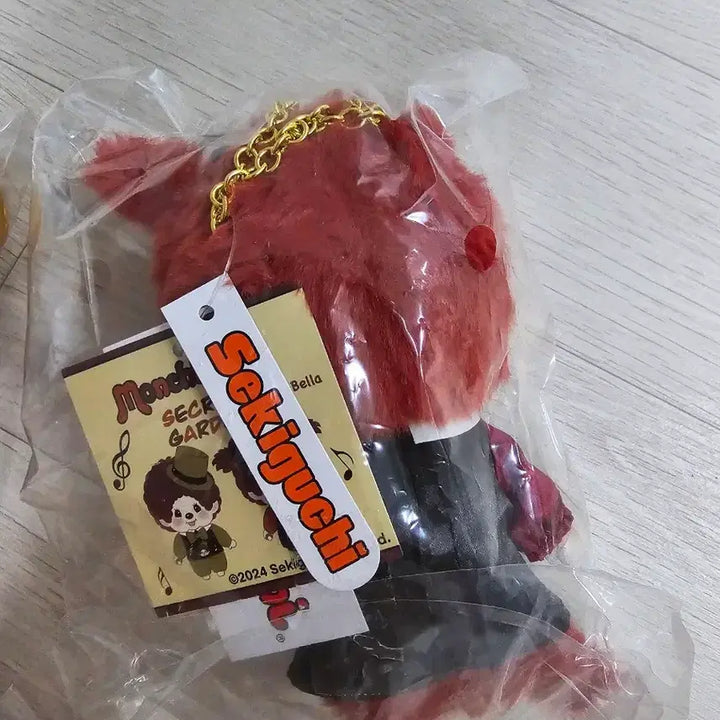 [BUNJANG] Monchhichi Hong Kong Limited Edition Set Red Cherry / 몬치치 홍콩 한정판 세트 레드체리