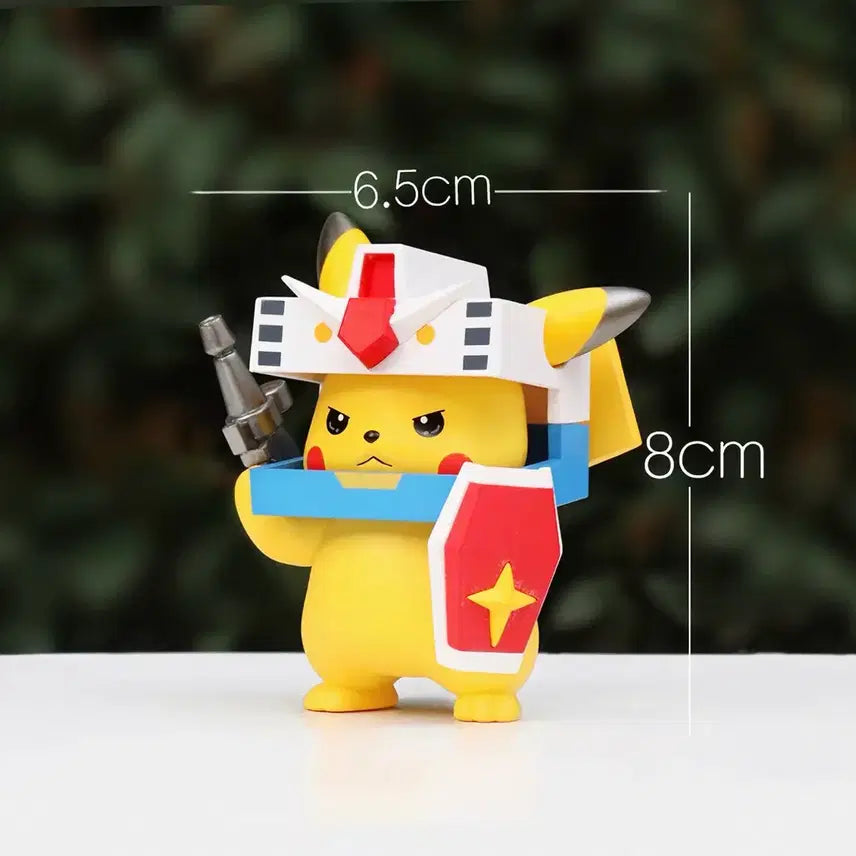 [BUNJANG] Sealed Pokemon Gundam Figure 4-Set / (미개봉) 포켓몬 건담 피규어 4종 세트