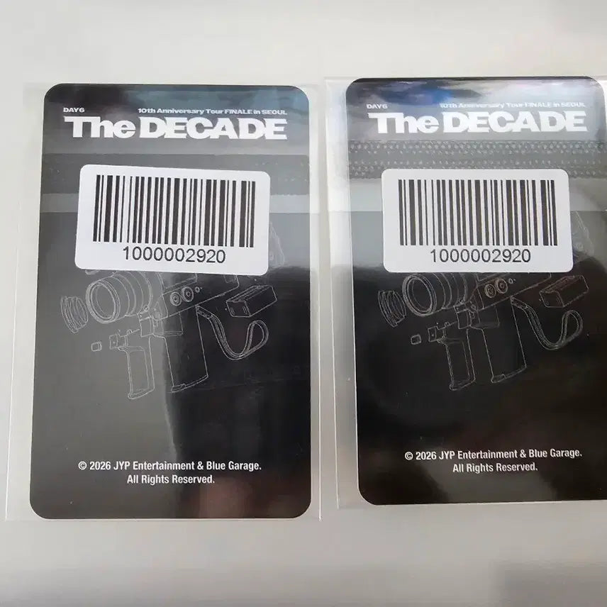 [BUNJANG] Day6 Dowoon Finale Encore Photocard Bundle Set (Sealed) / (미개봉/2종일괄) 데이식스 도운 앙콘 피날레 포카