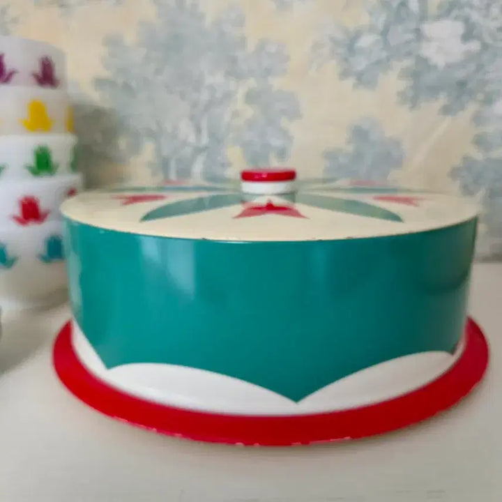 [BUNJANG] Vintage Tin Cake Box / 빈티지 틴케잌통