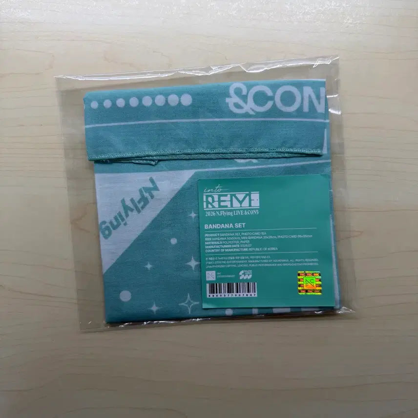 [BUNJANG] N.Flying ENCORE 5 Mini Bandana / 엔플라잉 엔콘5 엠디 미니 반다나 양도