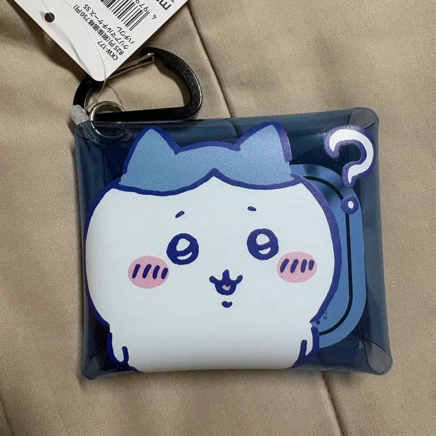 [BUNJANG] Hachiware Clear Multi Pouch / 하치와레 클리어 멀티 파우치 새상품