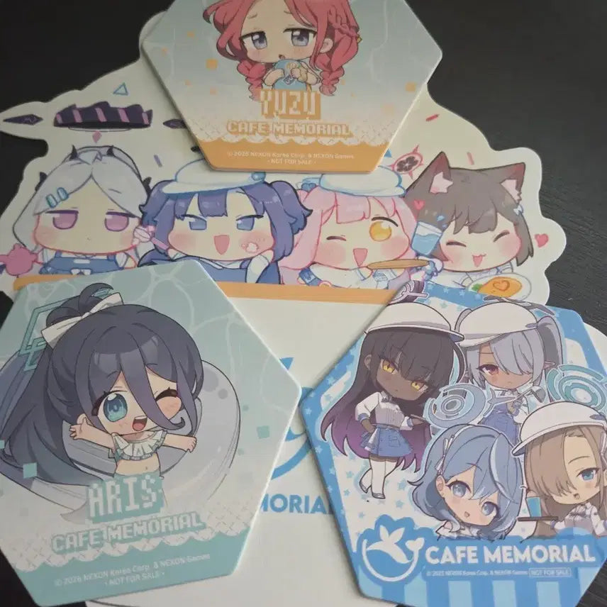 [BUNJANG] Blue Archive Cafe Memorial Goods / 블루아카이브 카페 메모리얼 굿즈