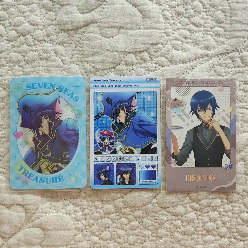 [BUNJANG] Shugo Chara! Toma Ikuto Pop-Up Exclusive Photocard Bundle Set / 캐릭캐릭체인지 토마 이쿠토 팝퍼블특전 포카 팝업포카 일괄 판매