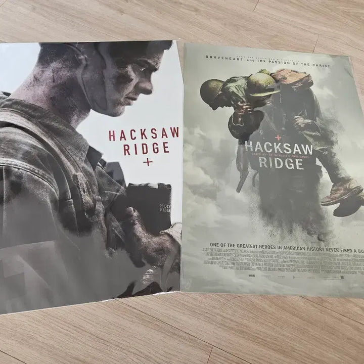 [BUNJANG] Hacksaw Ridge A3 Poster Set / 핵소 고지 2주차 주중 + 주말 포스터 | 핵소고지