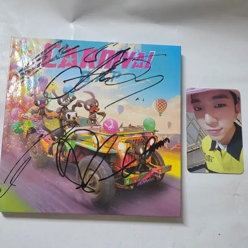 [BUNJANG] B.A.P 5th Album Carnival CD / (비매.홍보용)비에이피 5번째앨범 CARNIAL cd 입니다 깨끗합니다