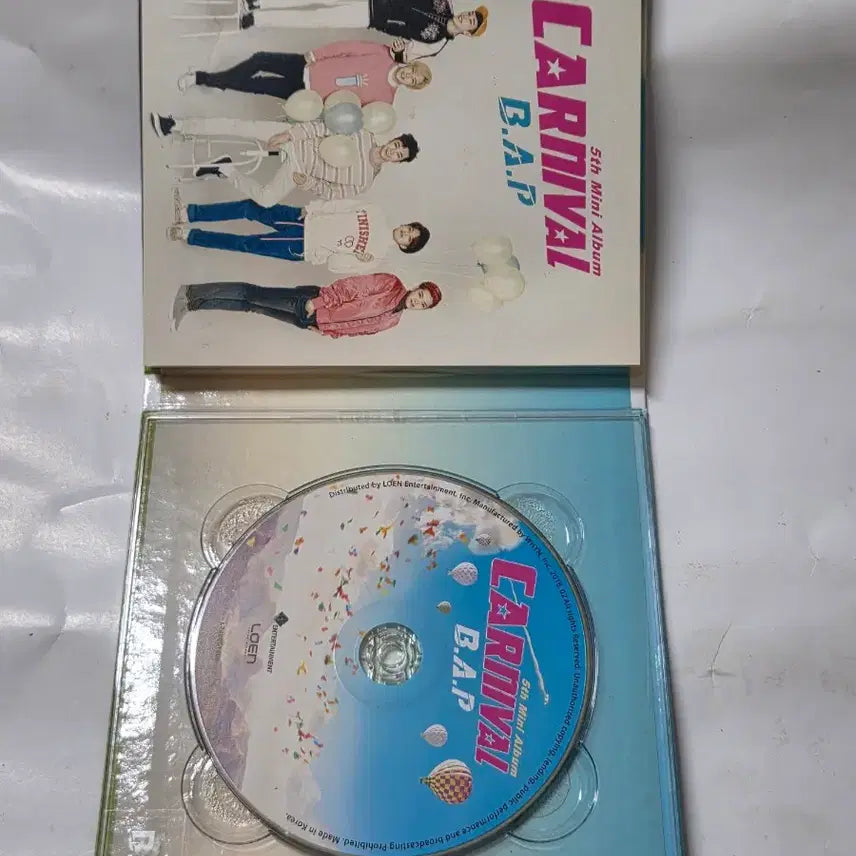 [BUNJANG] B.A.P 5th Album Carnival CD / (비매.홍보용)비에이피 5번째앨범 CARNIAL cd 입니다 깨끗합니다