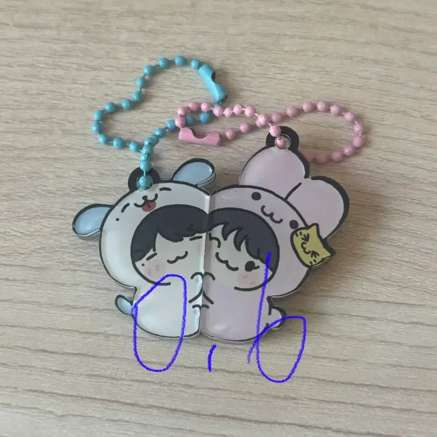 [BUNJANG] NCT Jeno Jaemin Lucky Draw Studio Magnet Keychain / 제노 재민 럭드 생카 자석키링