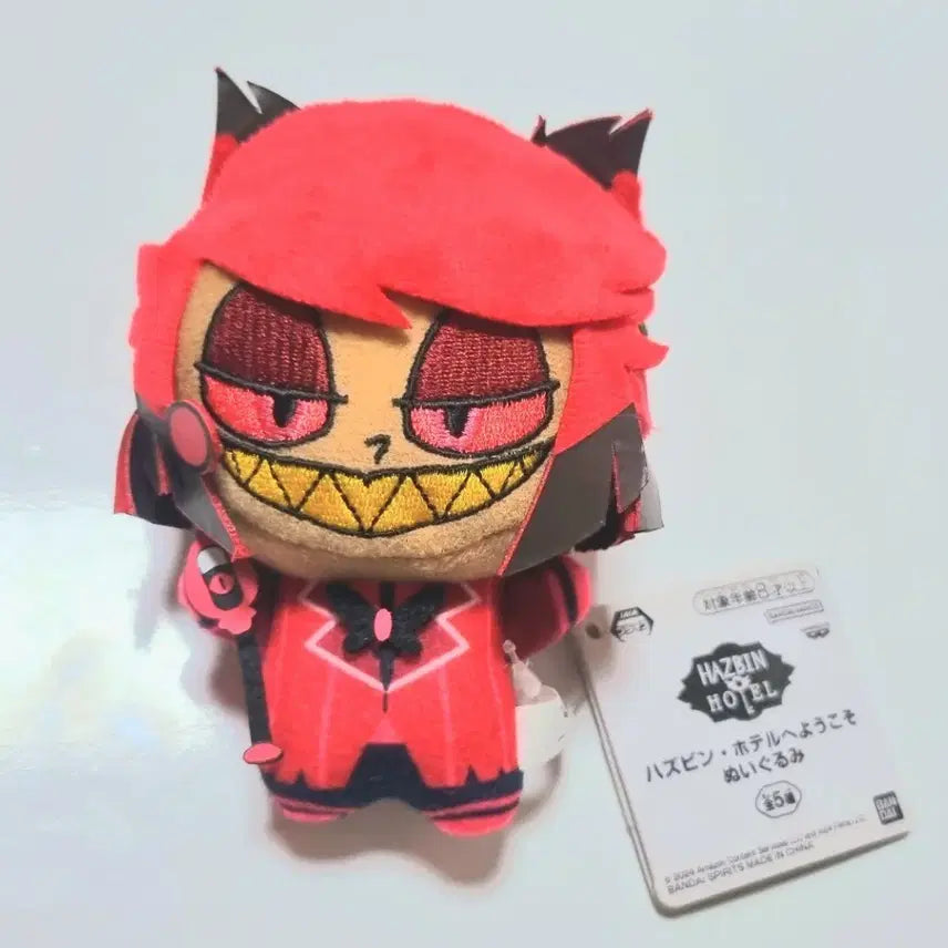 [BUNJANG] Hazbin Hotel Alastor Chibi Nui Doll (Version 1) / 해즈빈호텔 알래스터 치비누이 인형 초기ver. 1탄