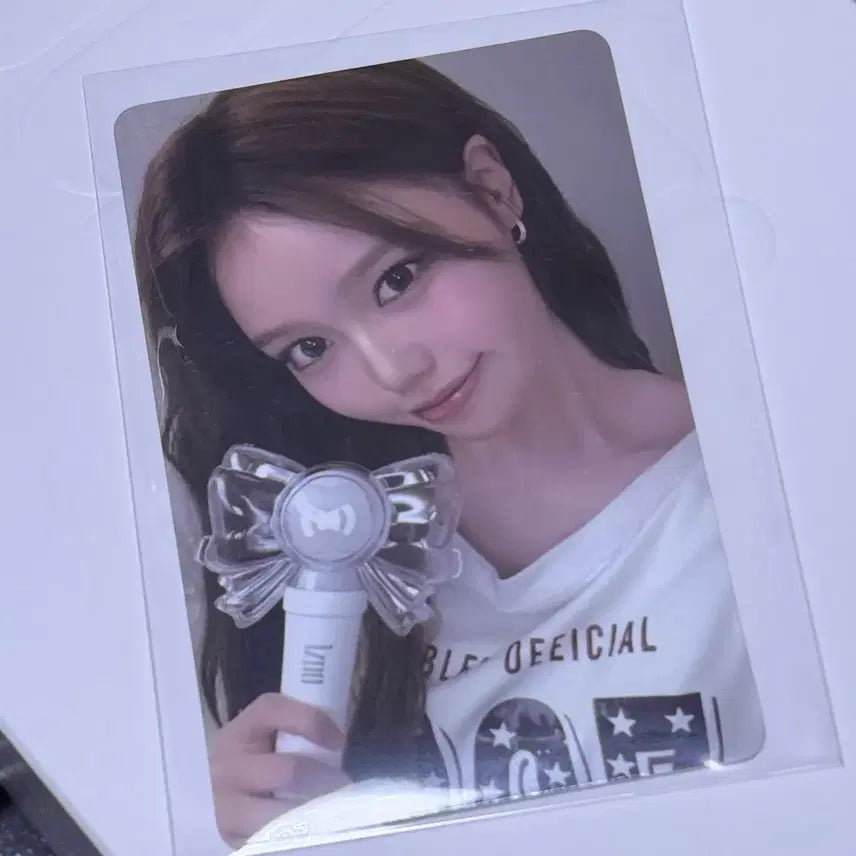 [BUNJANG] IZ*ONE Jang Wonyoung Support Light Stick Photocard / 이즈나 응원봉 포카 정세비
