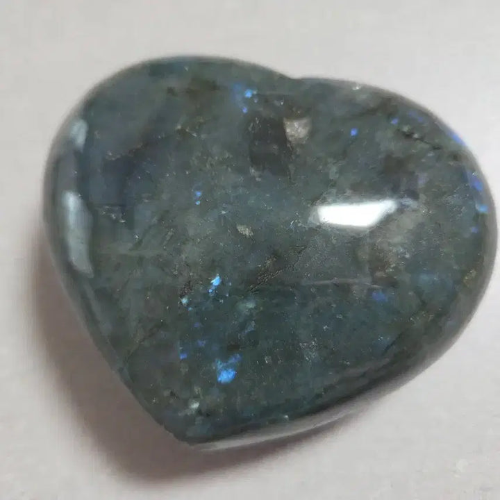 [BUNJANG] Heart Labradorite Raw Stone / 하트 래브라도라이트(라브라도라이트) 원석