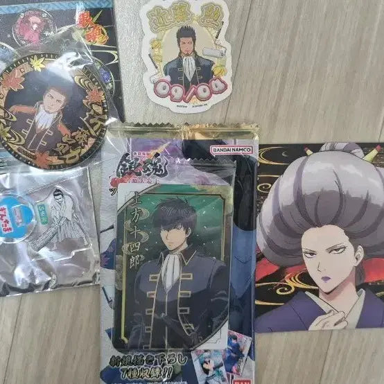 [BUNJANG] Gintama Kondo &amp; Hijikata Merchandise Bundle Set / [은혼] 콘도, 히지카타 굿즈 일괄