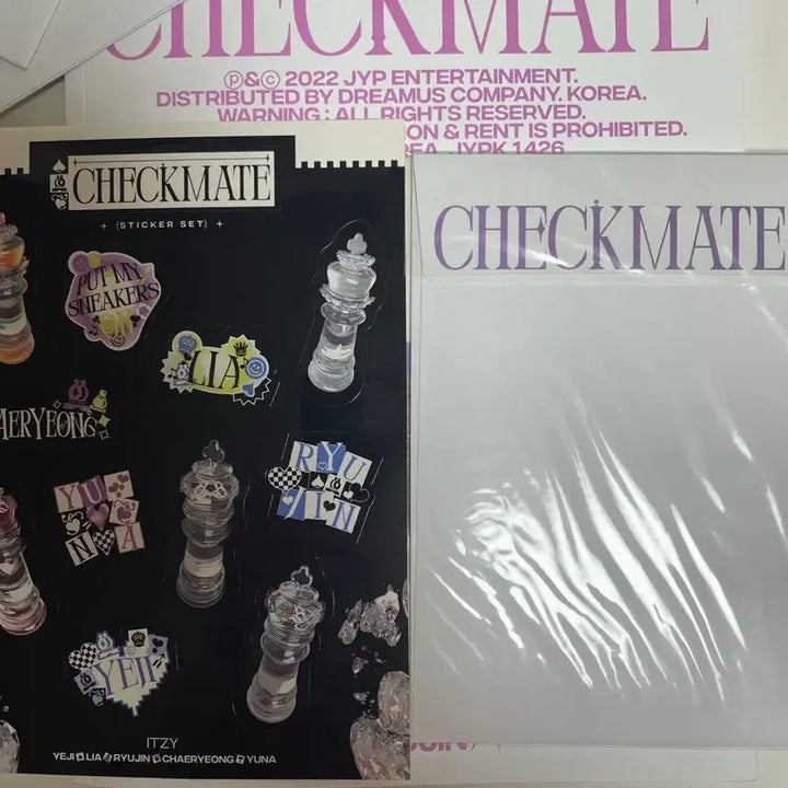 [BUNJANG] ITZY CHECKMATE Album Ryujin Full Set / 있지 ITZY CHECKMATE 앨범 (류진) 풀구성