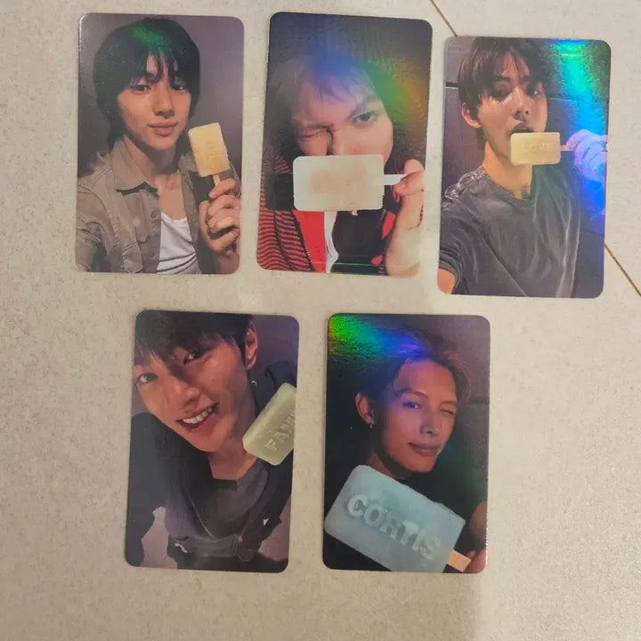 [BUNJANG] CORTIS Ice Cream Photocard / 코르티스 비공굿 아이스크림 포카