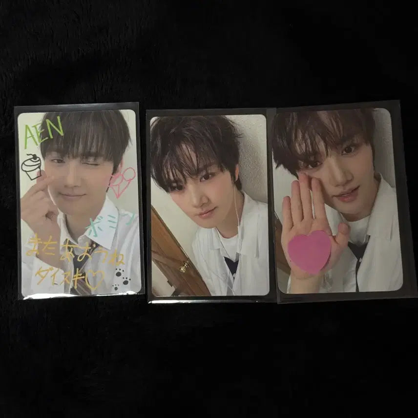 [BUNJANG] AEN Jin Bomin Photocard / 에이엔 aen 진보민 보민 포카 양도