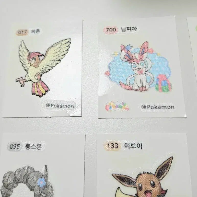 [BUNJANG] Pokemon Sticker Bundle Set / 포켓몬 띠부씰 일괄
