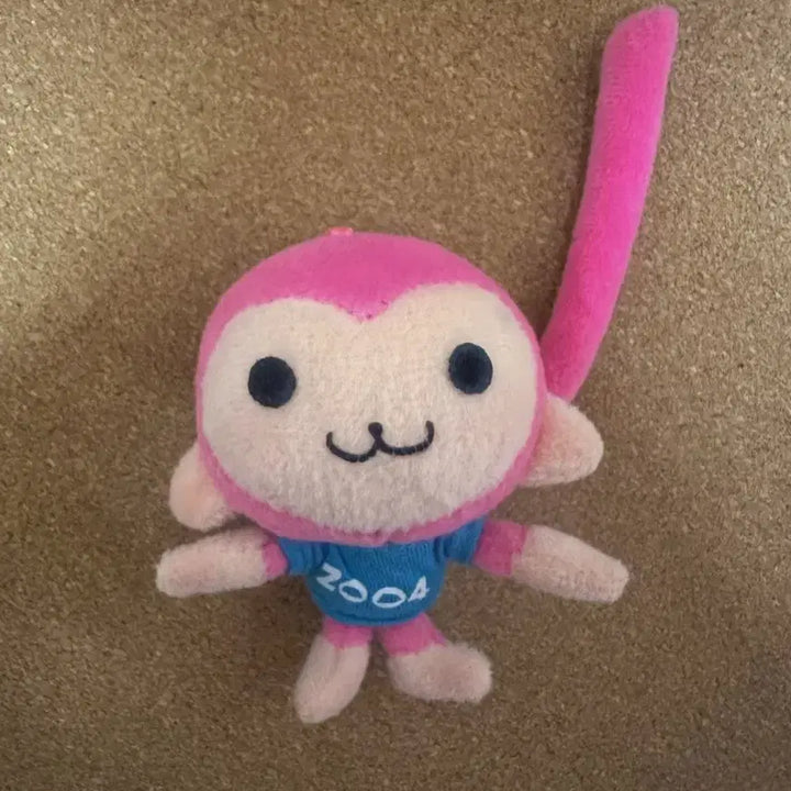[BUNJANG] Vintage 2004 Pinky Monkey Plush Doll / 고전 2004 핑키몽키 원숭이 인형