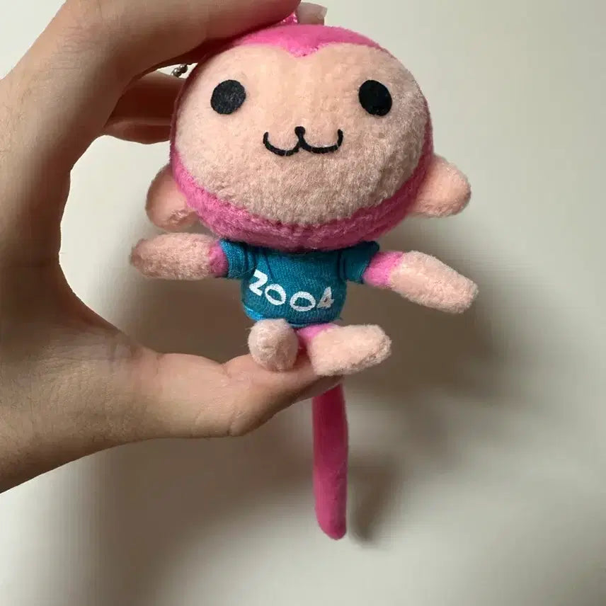 [BUNJANG] Vintage 2004 Pinky Monkey Plush Doll / 고전 2004 핑키몽키 원숭이 인형