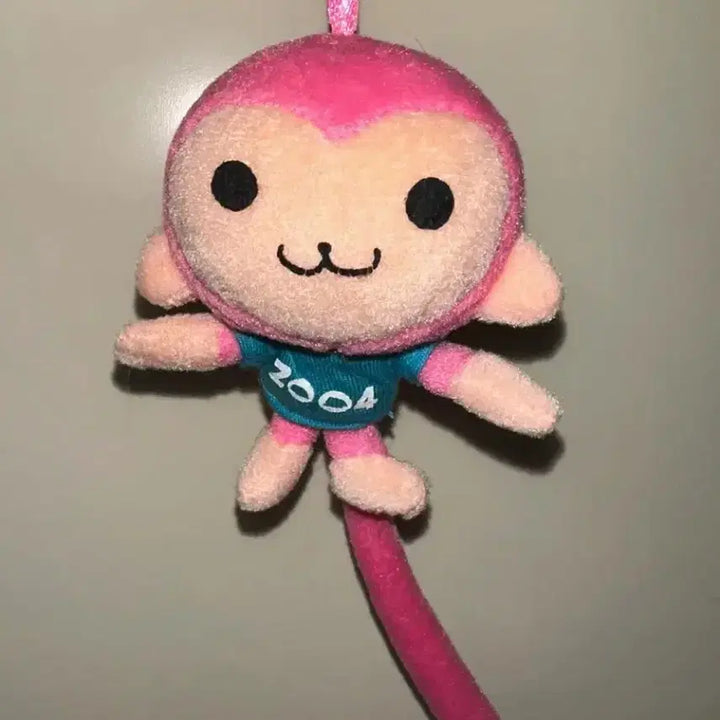 [BUNJANG] Vintage 2004 Pinky Monkey Plush Doll / 고전 2004 핑키몽키 원숭이 인형
