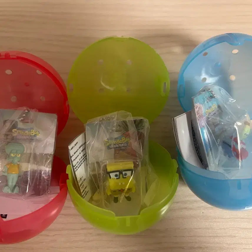 [BUNJANG] SpongeBob SquarePants Blister Gacha Figures / 스펀지밥 패키지 블리스터 가챠 피규어 스폰지밥