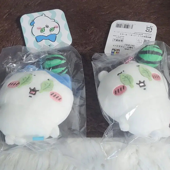 [BUNJANG] Chiikawa Hachiware Watermelon Crushing Mascot / 치이카와 하치와레 수박깨기 스이카 마스코트 마코 굿즈 먼작귀
