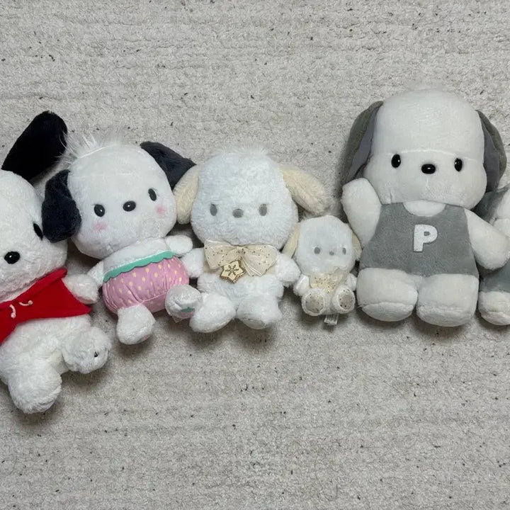 [BUNJANG] Pochacco Vintage Set Bundle / 포차코 일괄 (빈티지 고전 흑백 포차코 세트 있음)