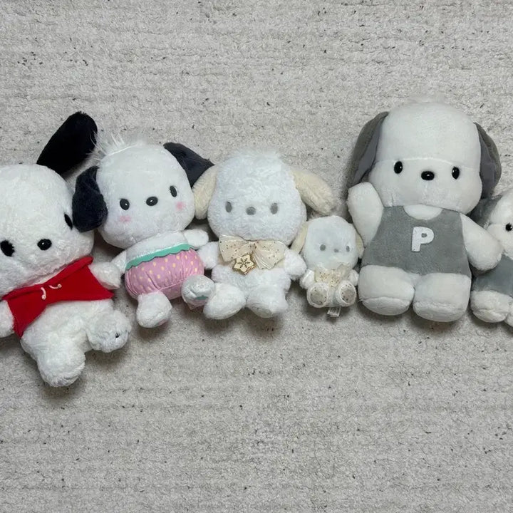 [BUNJANG] Pochacco Vintage Set Bundle / 포차코 일괄 (빈티지 고전 흑백 포차코 세트 있음)