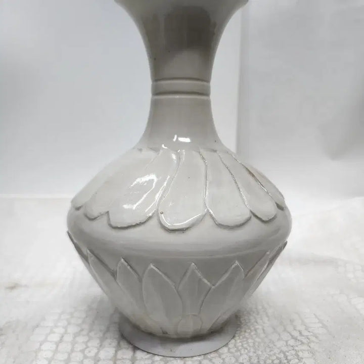 [BUNJANG] White Porcelain Chinese Ceramic Vase / 백자 중국도자기 화병