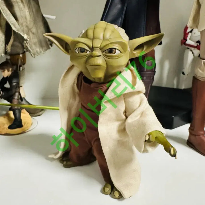 [BUNJANG] Sideshow Star Wars The Clone Wars Yoda Figure (Opened) / 개봉 사이드쇼 스타워즈 100464 요다 클론전쟁