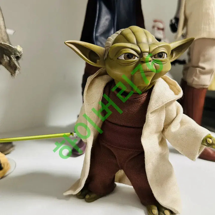 [BUNJANG] Sideshow Star Wars The Clone Wars Yoda Figure (Opened) / 개봉 사이드쇼 스타워즈 100464 요다 클론전쟁