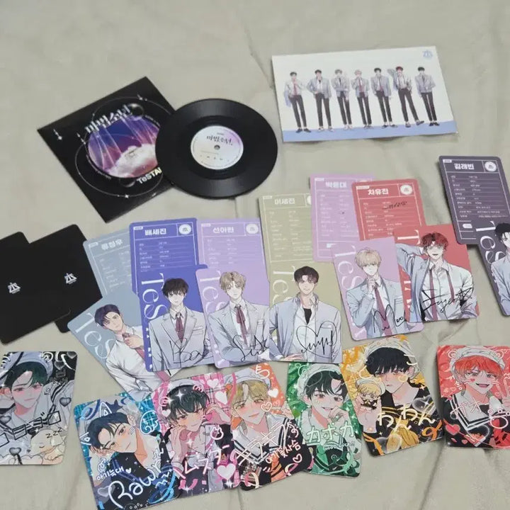 [BUNJANG] Demutged Photocard, CD Coaster, Postcard Bundle Set / 데못죽 테스타 포토카드, CD컵받침, 엽서