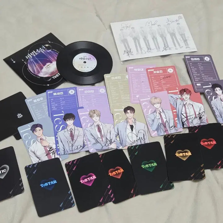 [BUNJANG] Demutged Photocard, CD Coaster, Postcard Bundle Set / 데못죽 테스타 포토카드, CD컵받침, 엽서