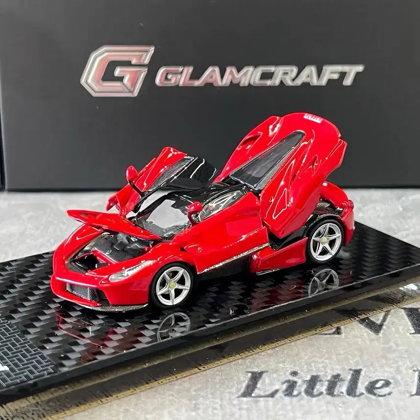 [BUNJANG] Glamcraft 1:64 Ferrari LaFerrari Full Open Die-cast Model / 1:64 페라리 라페라리 풀오픈 다이캐스트