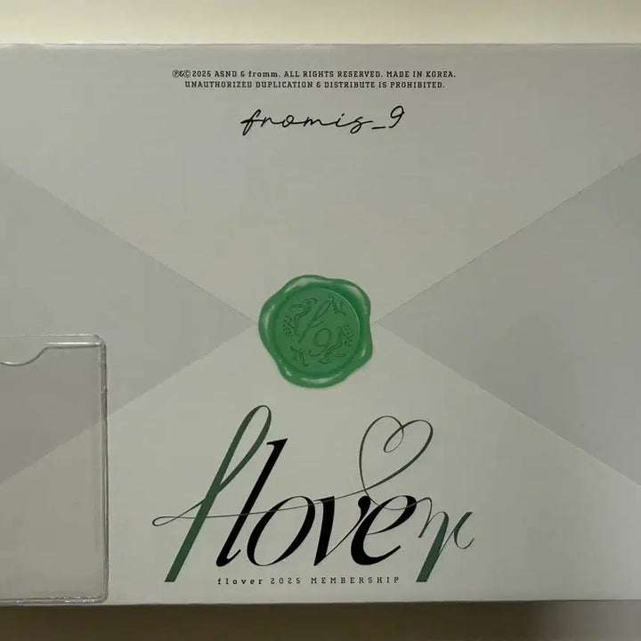 [BUNJANG] fromis_9 Flover 2025 1st Generation Membership Kit / 프로미스나인 2025 멤버십 키트