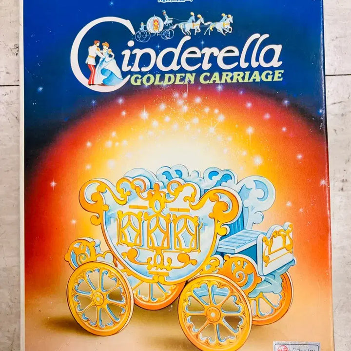 [BUNJANG] Classic Plastic Model Cinderella Crystal Carriage / 고전프라 신데렐라 크리스탈 마차