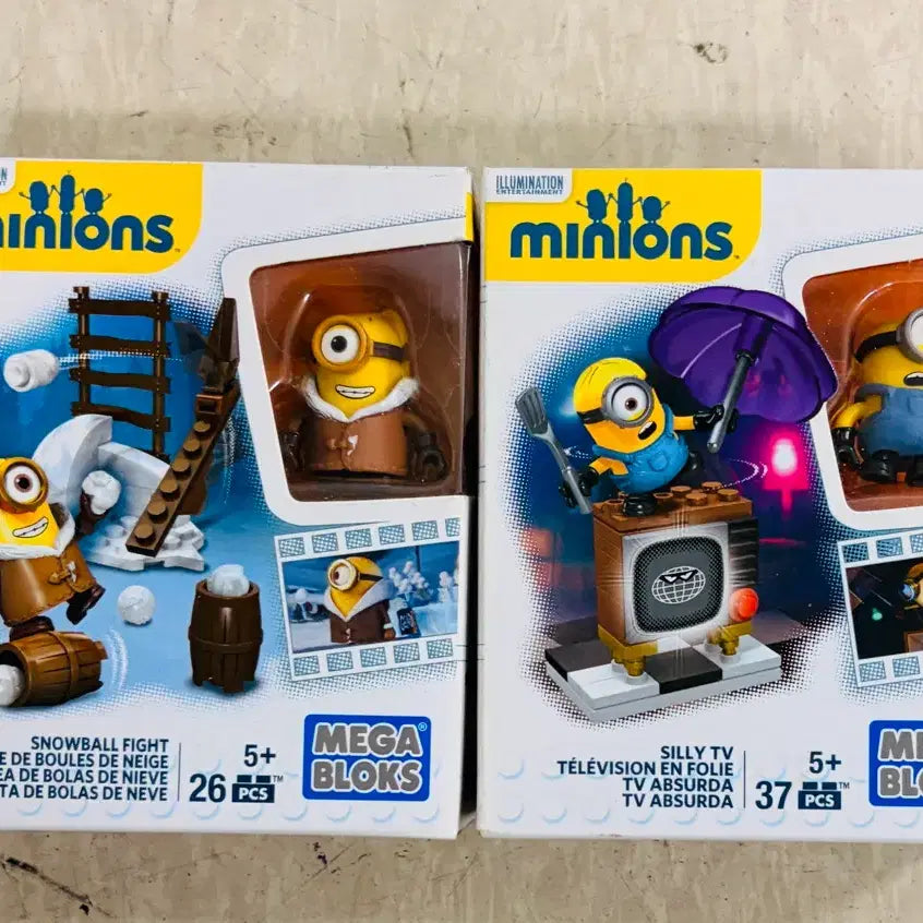 [BUNJANG] Mega Bloks Minions 2-Set Bundle / [초특가]메가블록 미니언즈 2종셋