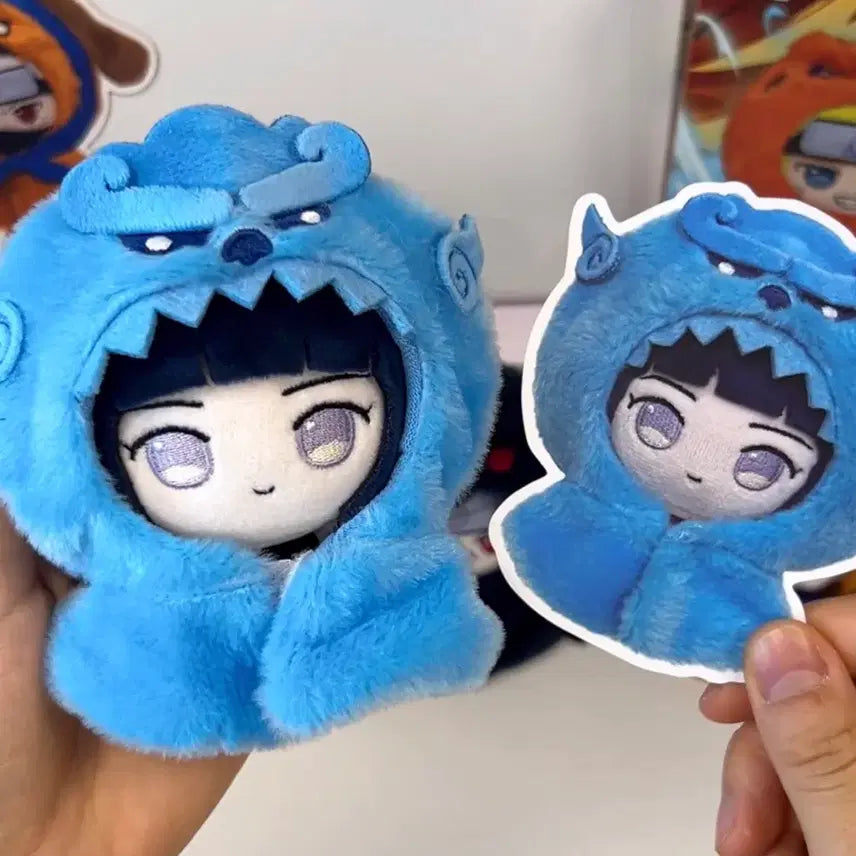 [BUNJANG] Naruto Hinata Fansz Keyring Plush Doll / 나루토 히나타 FANSZ 키링 인형 누이