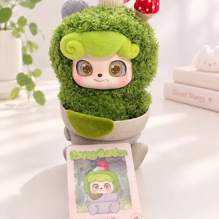 [BUNJANG] Babys 3 Cookie Pot Main Doll Mushroom / 베이비쓰리 큐키드 화분 버섯 메인 인형