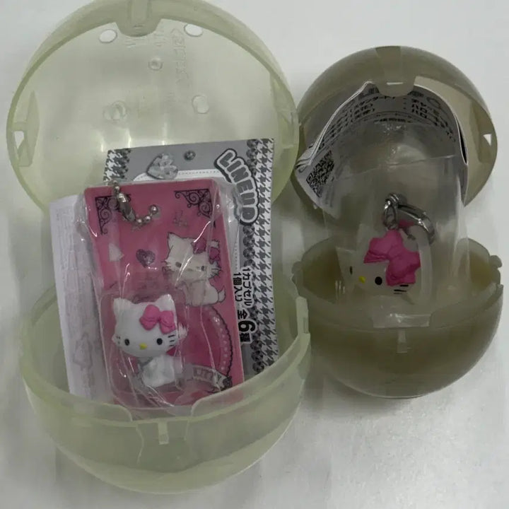 [BUNJANG] Chami Kitty Package Miniature Gacha Set / 헬로키티 패키지 미니어처 챠미키티 메지루시 갸차 세트