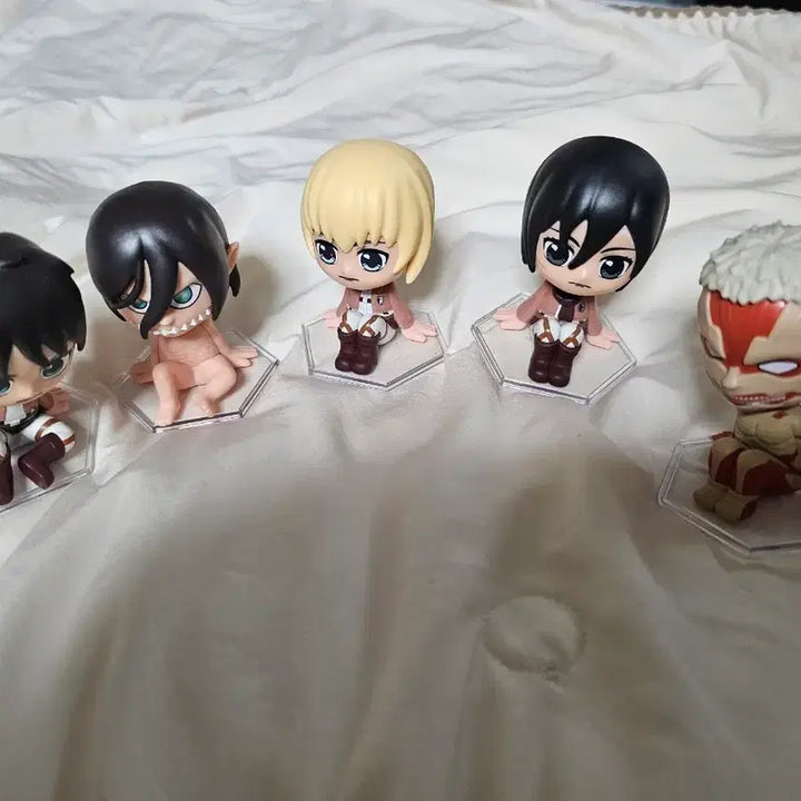 [BUNJANG] Attack on Titan Figure Set (5 Types) / (일괄)진격의거인 피규어 5종