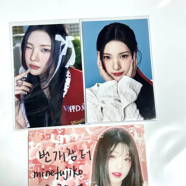 [BUNJANG] HaToHa JooEun Kkugyumusic Photocard Bundle Set / 현물)하츠투하츠 하투하  주은 큐큐뮤직 포카 일괄 양도