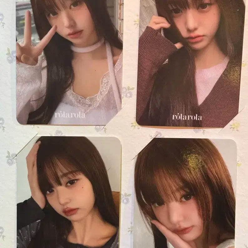 [BUNJANG] Rollerola Jang Wonyoung Photocard Bundle Set / 로라로라 rolarola 장원영 포카 팝니다
